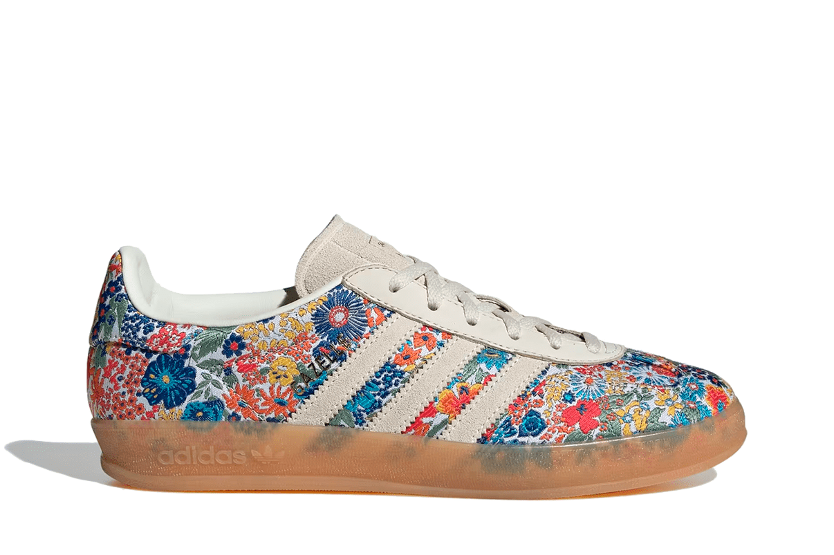 Tênis Adidas Gazelle Indoor Liberty London Floral LK Sneakers