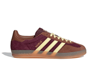 Tênis Adidas Gazelle Indoor Maroon Almost Yellow Marrom