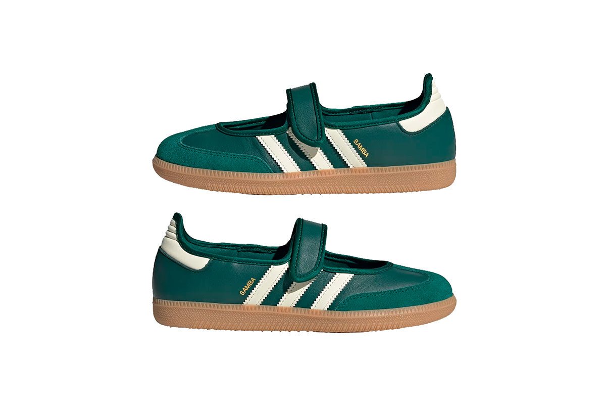 Tênis Adidas Samba Jane Green White Gum Verde - Adidas - 43774078387600