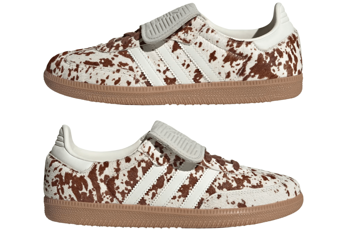 Tênis Adidas Samba LT Cow Print Brown White Marrom - Adidas - JS3931 - 1