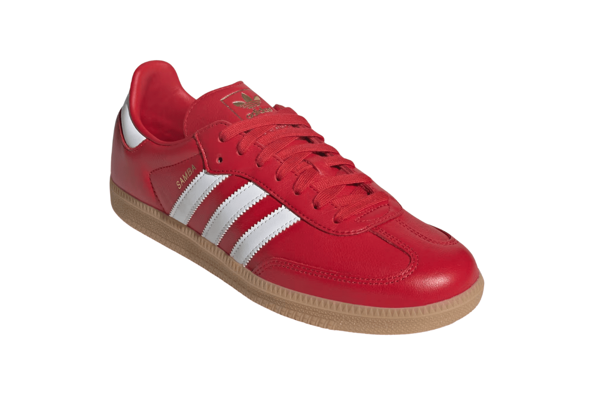 Tênis Adidas Samba OG Better Scarlet White Vermelho - Adidas - JR0881 - 1