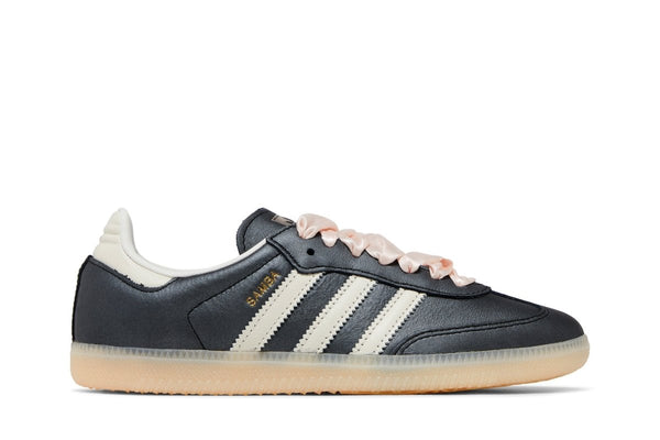 Adidas adidas Samba OG Black Ribbon Laces tênis em preto original na LK Sneakers