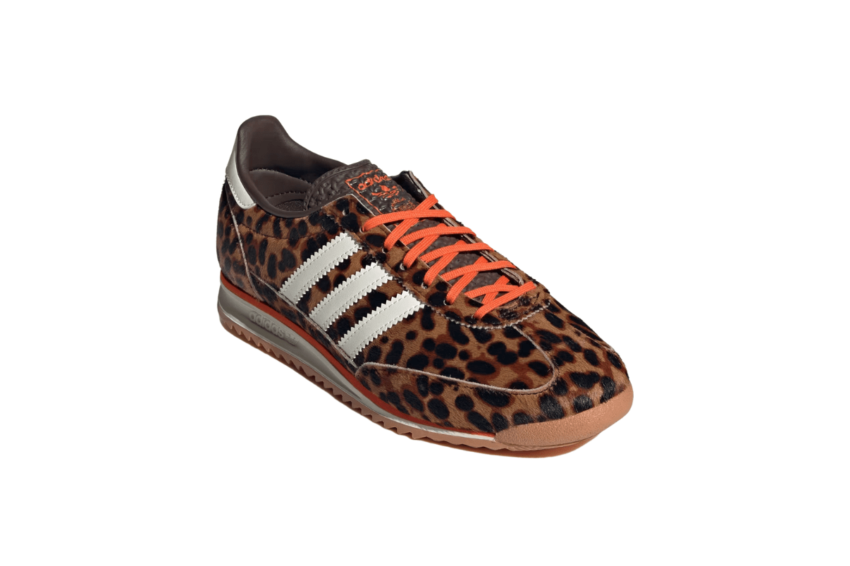 Tênis Adidas SL 72 OG Leopard Print Laranja - Adidas - JI0189 - 1