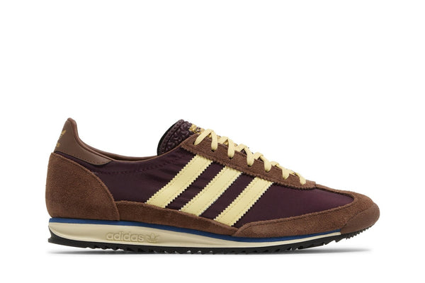 Adidas adidas SL 72 Og Maroon Almost Yellow tênis em marrom original na LK Sneakers