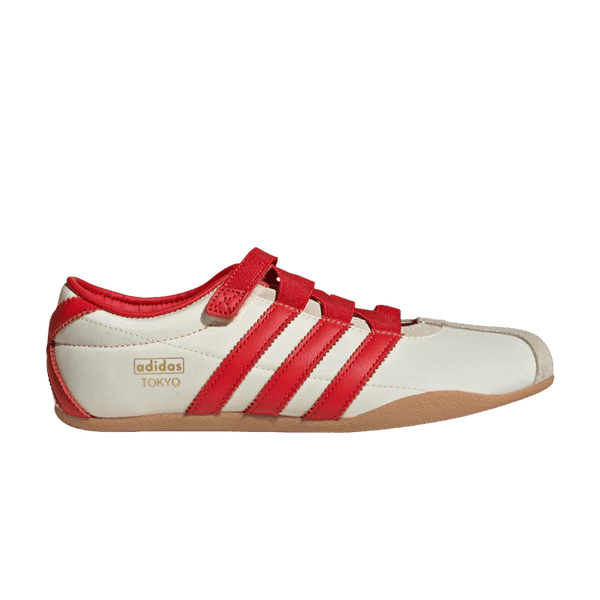 Tênis Adidas Tokyo Mary Jane Cream White Red Gold Metallic Creme