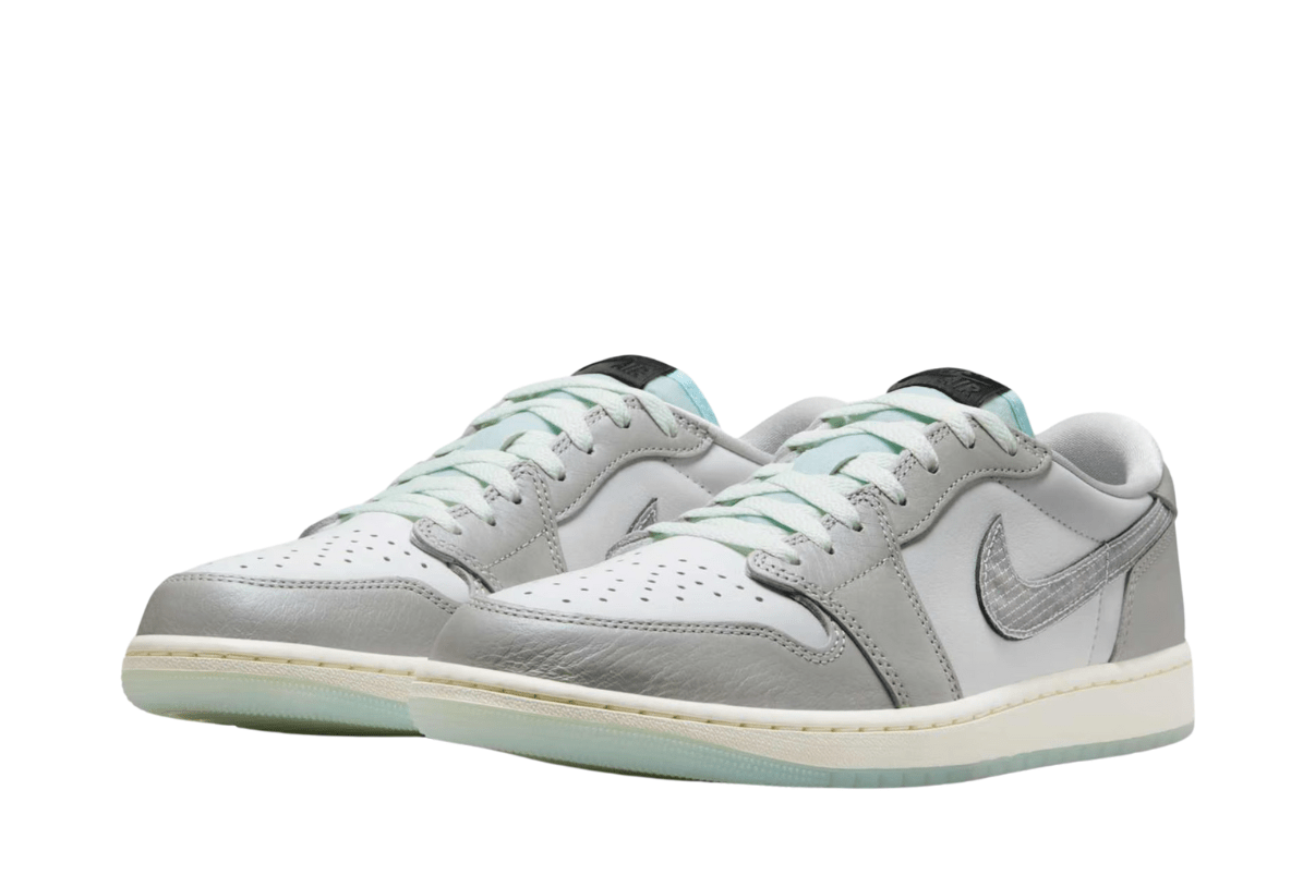 Tênis Air Jordan 1 Low "Lunar New Year" Photon Dust Cinza - Jordan - HF3144 - 100 - 1