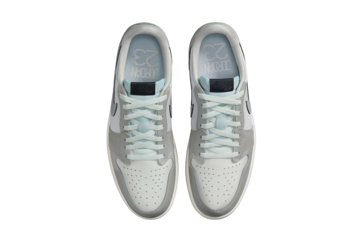 Tênis Air Jordan 1 Low "Lunar New Year" Photon Dust Cinza - Jordan - HF3144 - 100 - 1