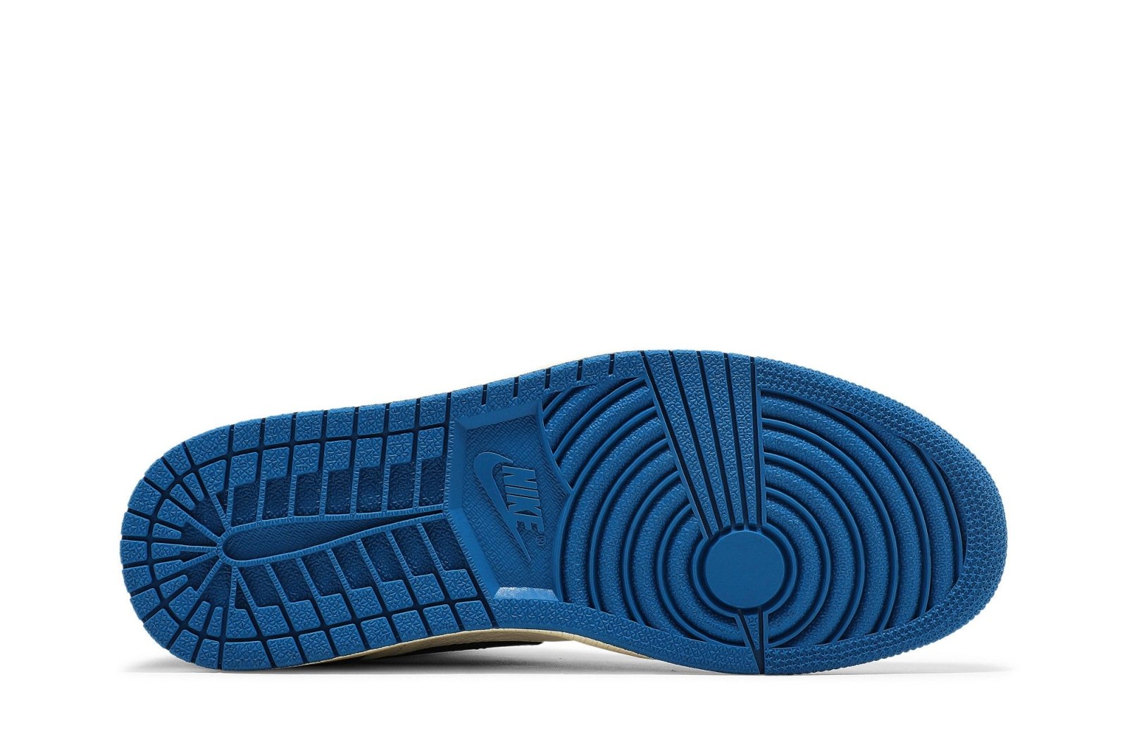 Tênis Air Jordan 1 Retro High Fragment Design x Travis Scott Couro Branco Azul - Jordan - DH3227 105