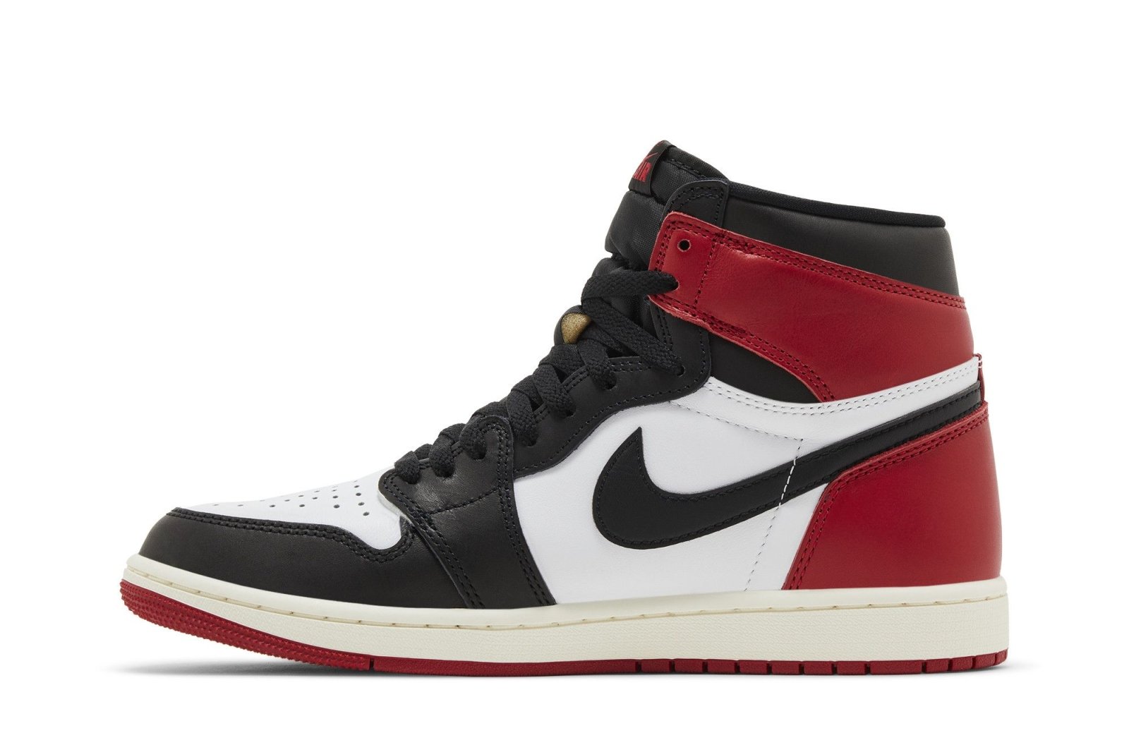 Tenis Air Jordan 1 Retro High OG Black Toe Reimagined Vermelho - Jordan - DZ5485 - 106