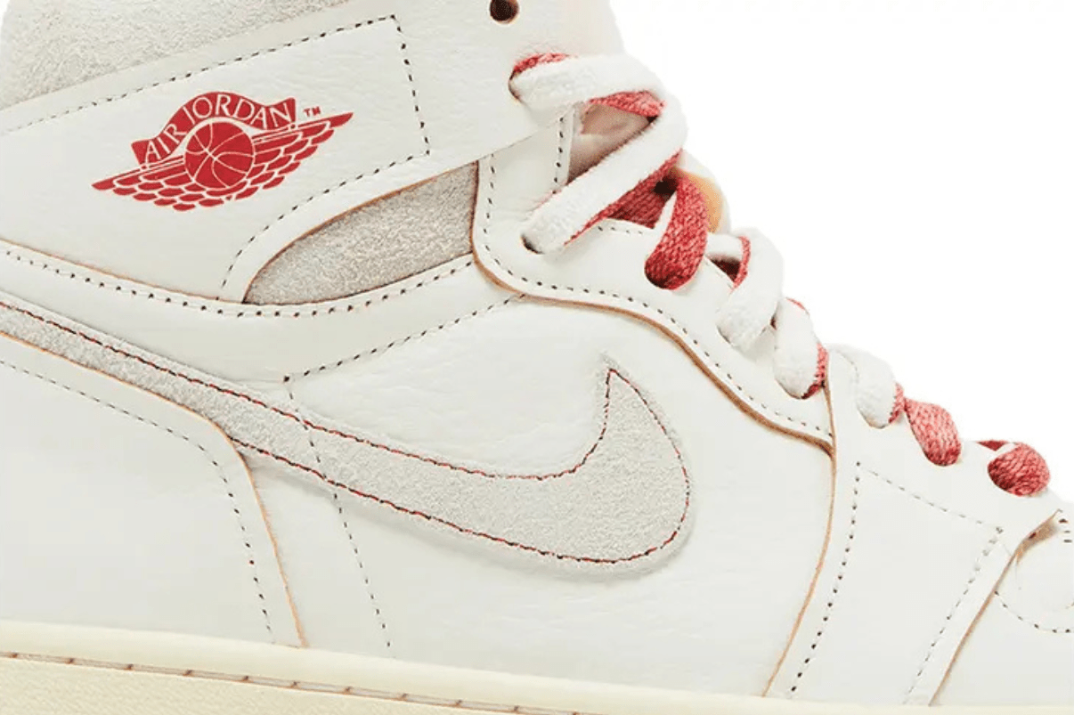 Tênis Air Jordan 1 Retro High Rare Air Sail Cinnabar Bege - Jordan - DB4612 - 100 - 1