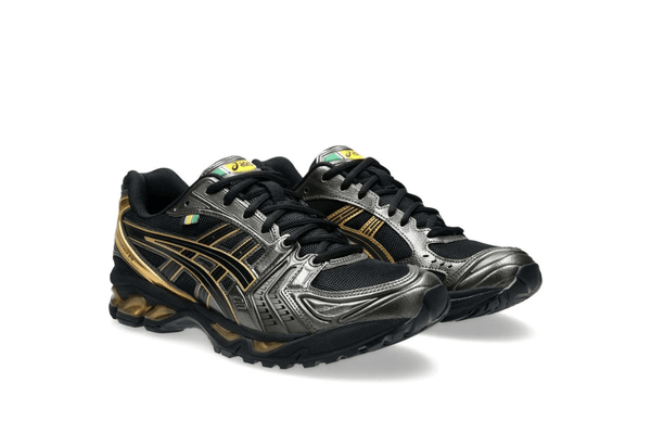 Tênis Asics Gel-Kayano 14 x Senna Black Gold Preto