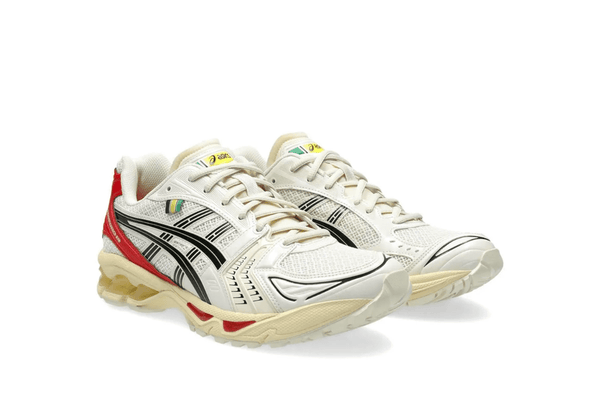 Tênis Asics Gel-Kayano 14 x Senna White Red Branco