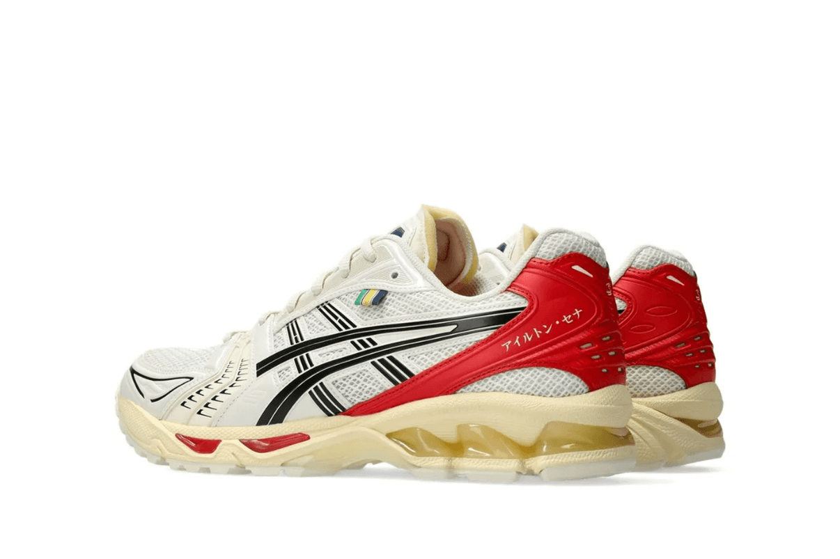 Tênis Asics Gel - Kayano 14 x Senna White Red Branco - Asics -