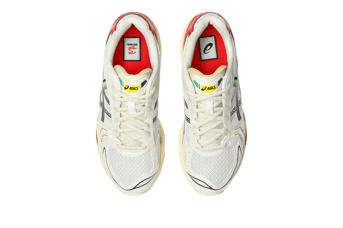 Tênis Asics Gel - Kayano 14 x Senna White Red Branco - Asics -