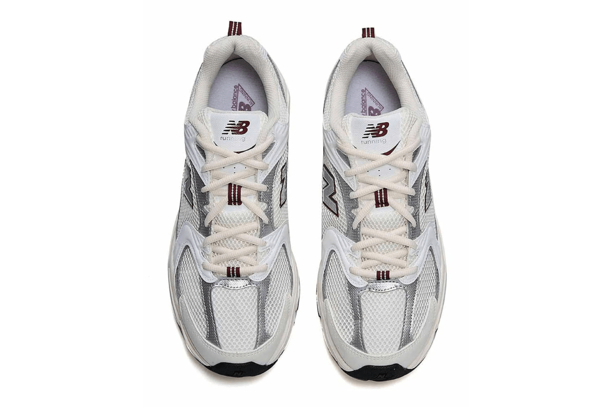 Tênis New Balance 530 Sea Salt White Mercury Rede Branco - New Balance - MR530SZ
