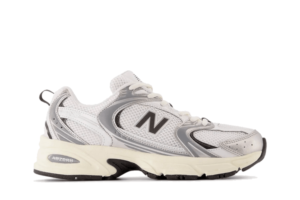 New Balance New Balance 530 'Silver Metallic Black Cement' Prateado tênis em silver original na LK Sneakers