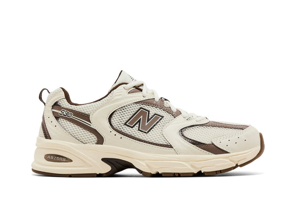 New Balance New Balance 530 Turtledove Mushroom Mesh tênis em bege original na LK Sneakers