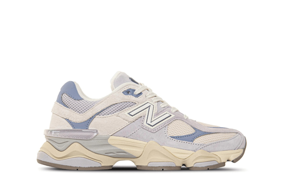 Tênis New Balance 9060 Pearl Grey Linen Azul LK Sneakers