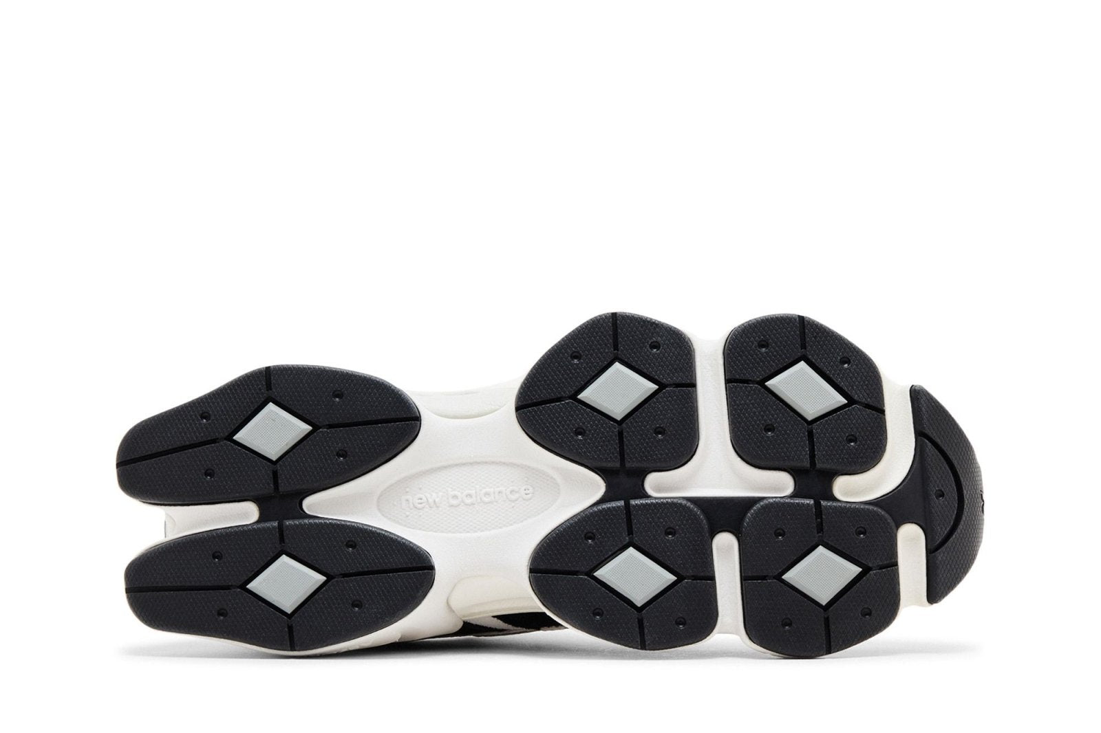 Tênis New Balance 9060 Reflection Black Suede Branco - New Balance - U9060JBB - 1