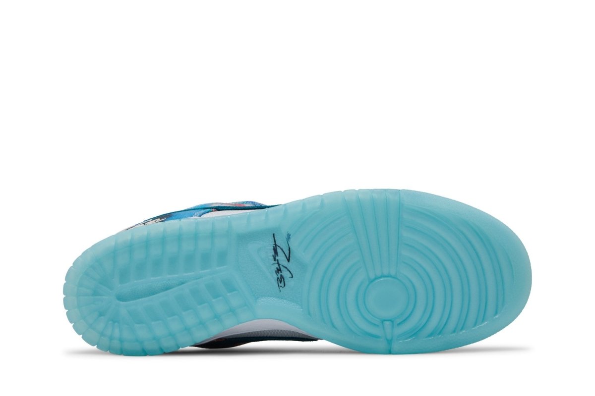 Tênis Nike Sb Dunk Low x Futura Skateboard Bleached Aqua Azul - Nike - HF6061400