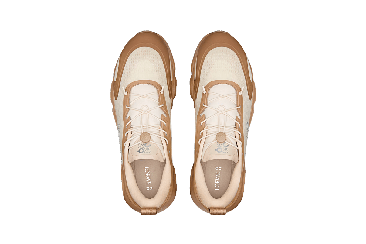 Tênis On Running Cloudsolo Loewe Dark Sand Cream Bege - Tênis - On Running x Loewe - 3MF30664615-1
