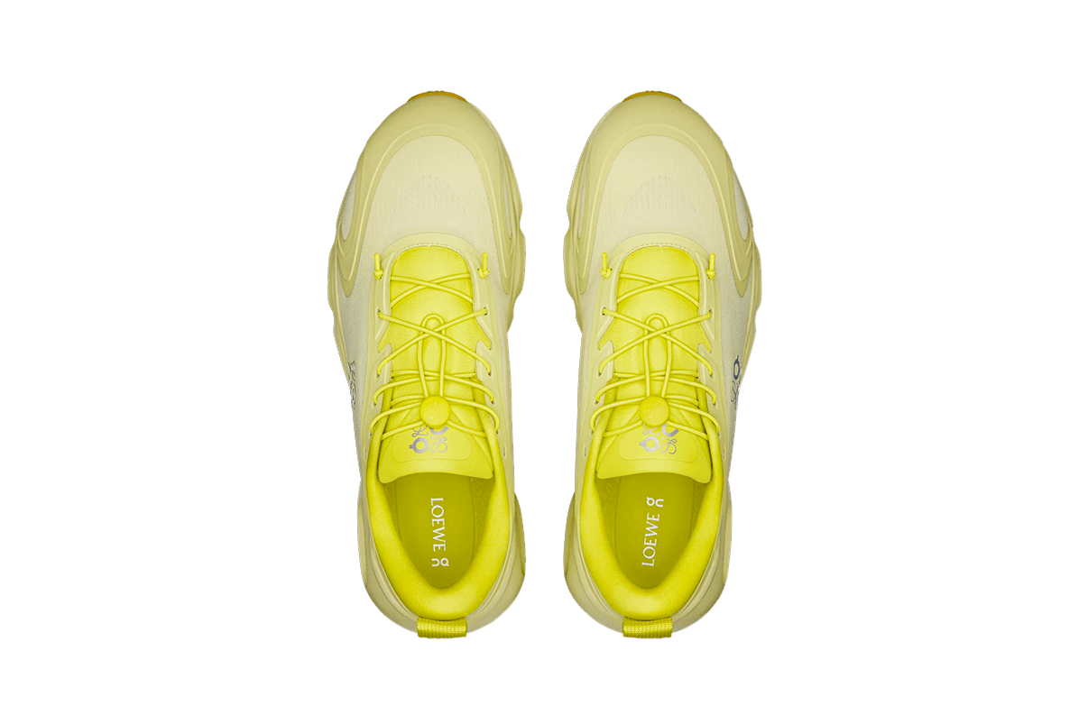Tênis On Running Cloudsolo Loewe Lime Green Amarelo - On Running x Loewe - 3MF30662420-1