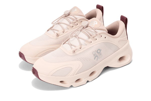 Tênis On Running Cloudsolo Loewe Sand Burgundy Bege
