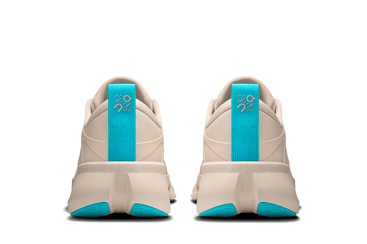 Tênis On Running Cloudsolo Loewe Sand Turquoise Bege - On Running x Loewe - 3MF30664606-1