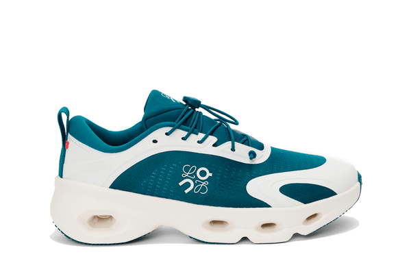 Tênis On Running Cloudsolo Loewe Teal Eggshell Azul