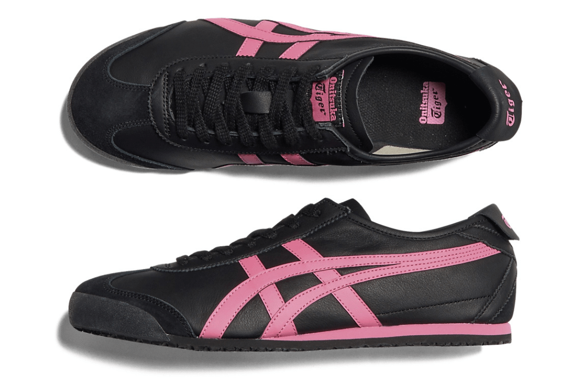 Tênis Onitsuka Tiger Mexico 66 Black/Dragon Fruit Preto - Onitsuka Tiger - 1183C102.005 - 1