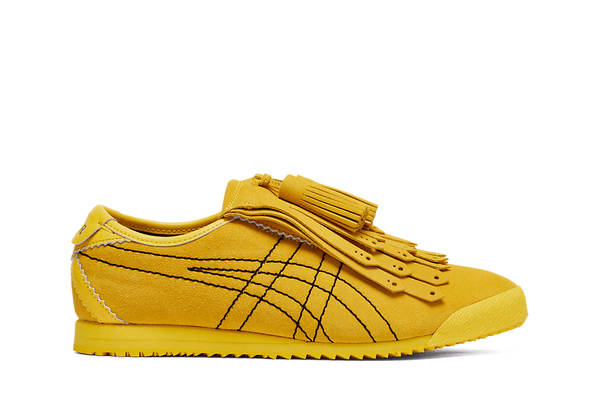 Tênis Onitsuka Tiger Mexico 66 Fringe Yellow/Black Amarelo