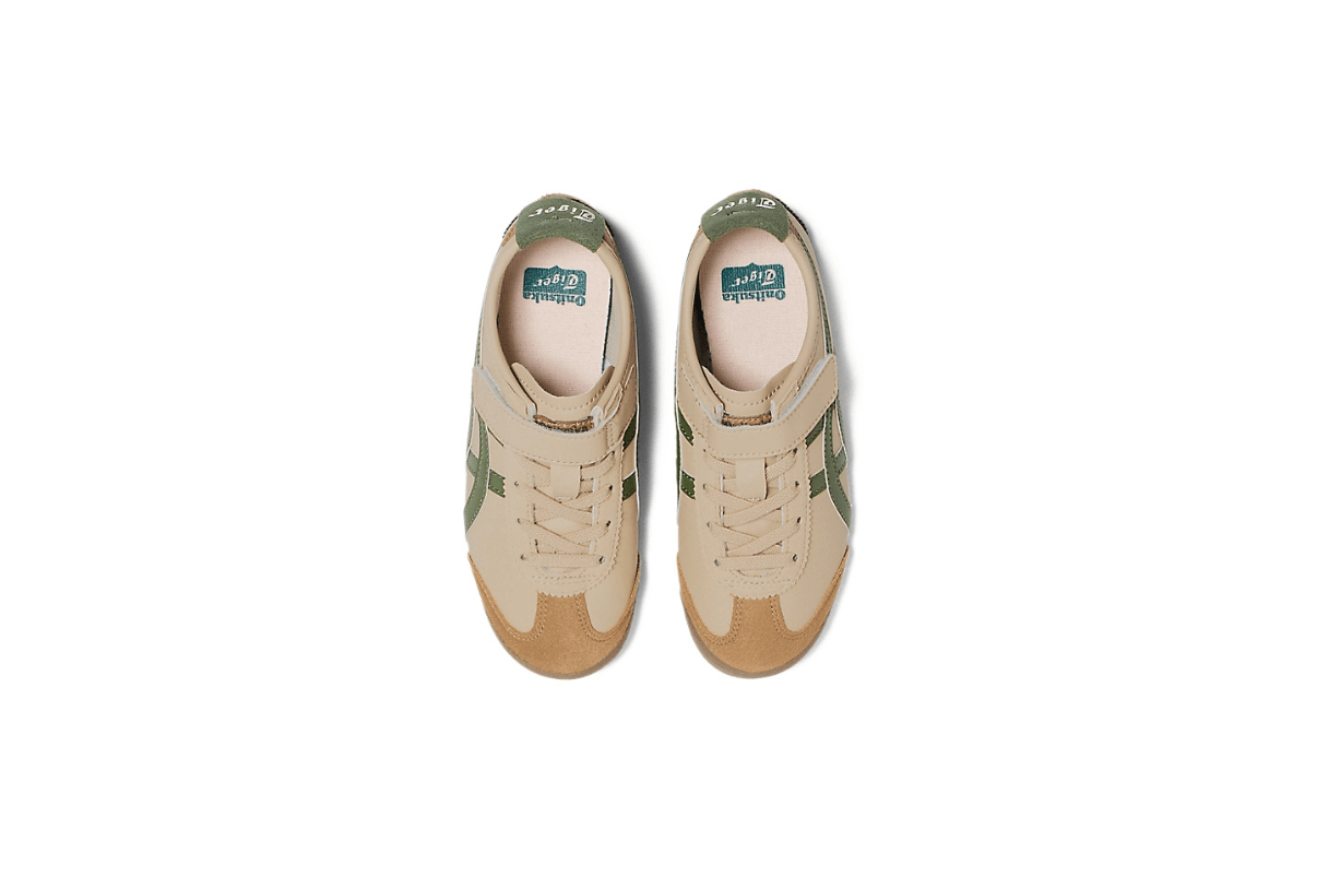 Tênis Onitsuka Tiger Mexico 66 Kids Beige Grass/Green Marrom - Onitsuka Tiger - 1184A049.250 - 1