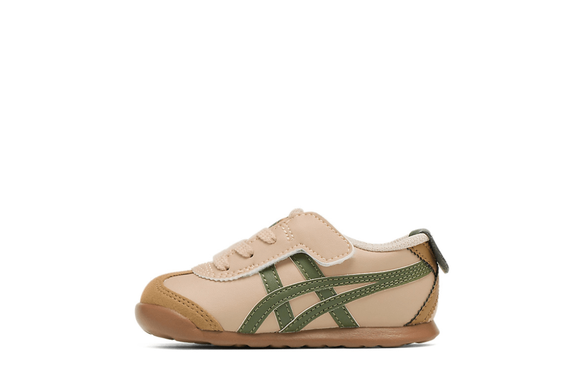 Tênis Onitsuka Tiger Mexico 66 Kids Beige/Green Bege - Onitsuka Tiger - 1184A074.250 - 1