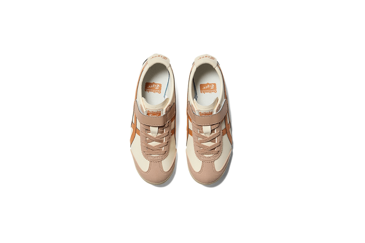 Tênis Onitsuka Tiger Mexico 66 Kids Birch/Rust Orange Bege - Onitsuka Tiger - 1184A049.204 - 1