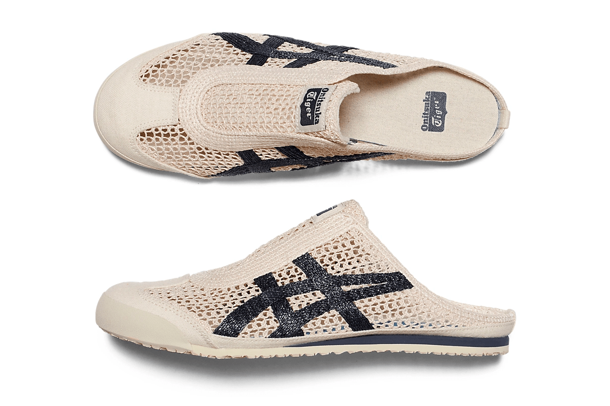 Tênis Onitsuka Tiger Mexico 66 Sabot Birch Peacoat Bege - Tênis - Onitsuka Tiger -