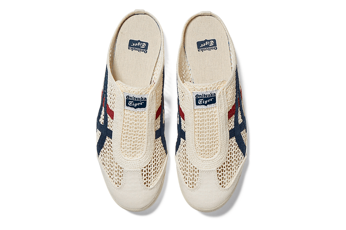 Tênis Onitsuka Tiger Mexico 66 Sabot Cream Mako Blue Bege - Tênis - Onitsuka Tiger - 1183C123.100-1