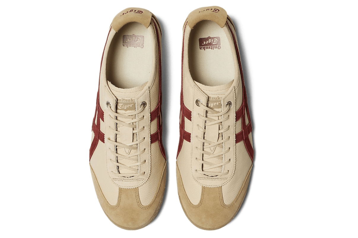 Tênis Onitsuka Tiger Mexico 66 SD Beige Beet Juice Bege - Onitsuka Tiger - 1183C015 - 202 - 1