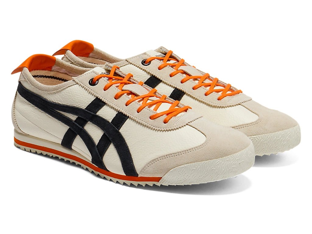 Tênis Onitsuka Tiger Mexico 66 SD Cream Black Orange Bege - Onitsuka Tiger - 1183C015105
