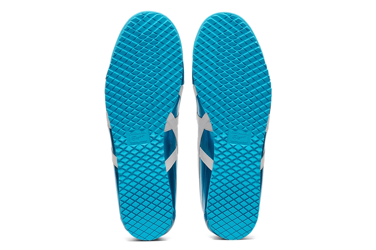 Tênis Onitsuka Tiger Mexico 66 SD Metallic Series Pale Mint Cream Azul - Onitsuka Tiger -