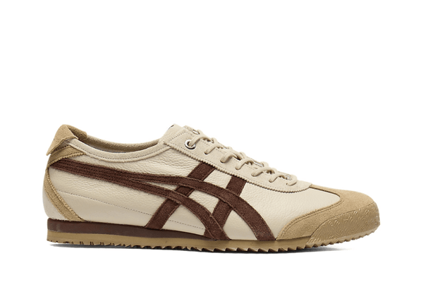 Tênis Onitsuka Tiger Mexico 66 SD Vin Putt Dark Brown Bege - Onitsuka Tiger - 1183C015.204 - 1