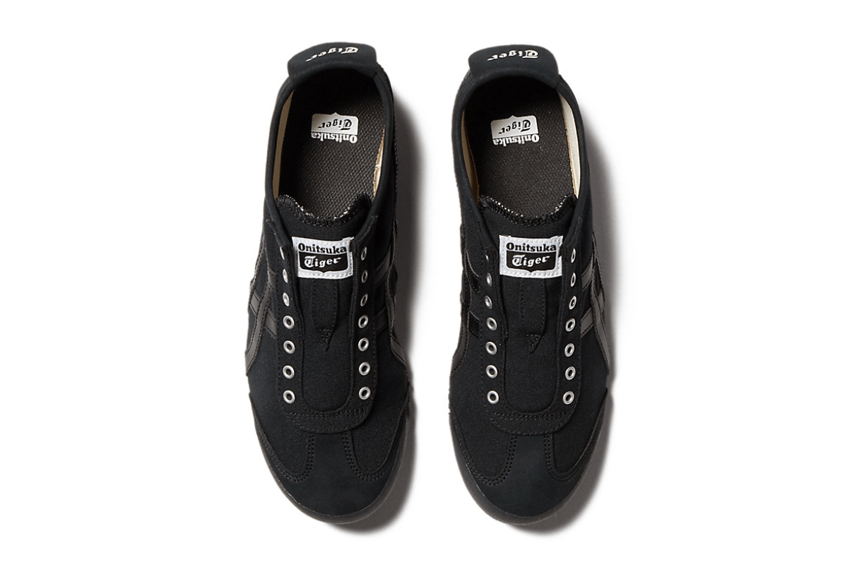 Tênis Onitsuka Tiger Mexico 66 Slip - On Black Preto - Onitsuka Tiger - 1183A360 - 002 - 1