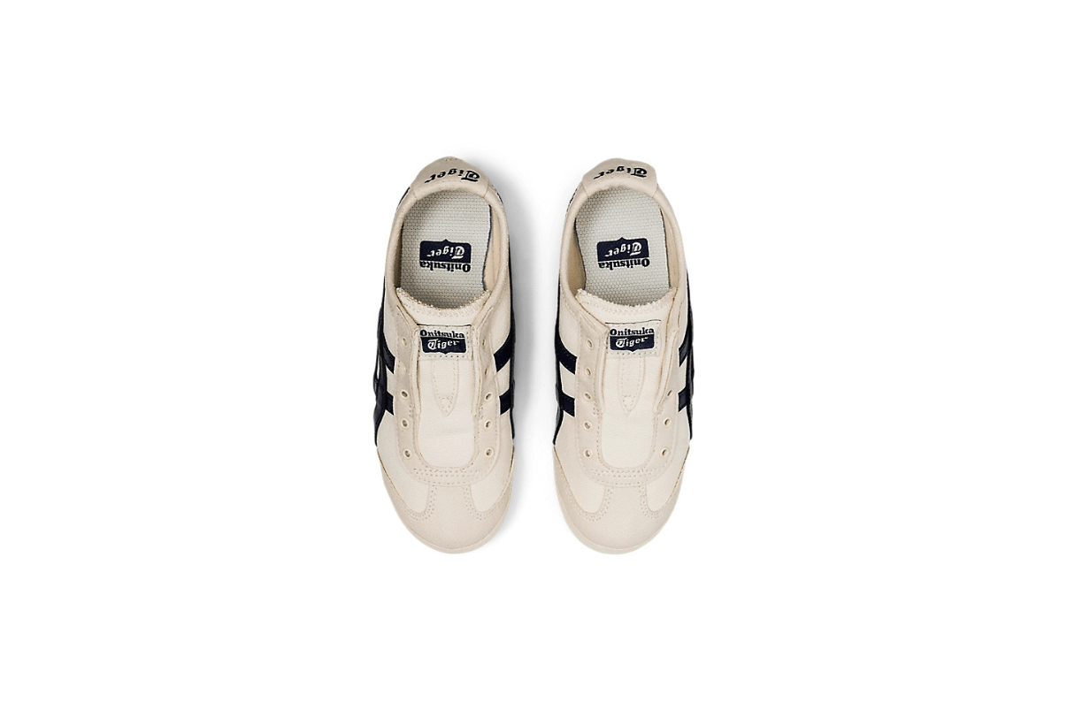 Tênis Onitsuka Tiger Mexico 66 Slip - On Kids Birch/Midnight Bege - Onitsuka Tiger - 1184A085.200 - 1