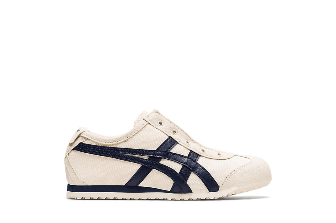 Tênis Onitsuka Tiger Mexico 66 Slip - On Kids Birch/Midnight Bege - Onitsuka Tiger - 1184A085.200 - 1