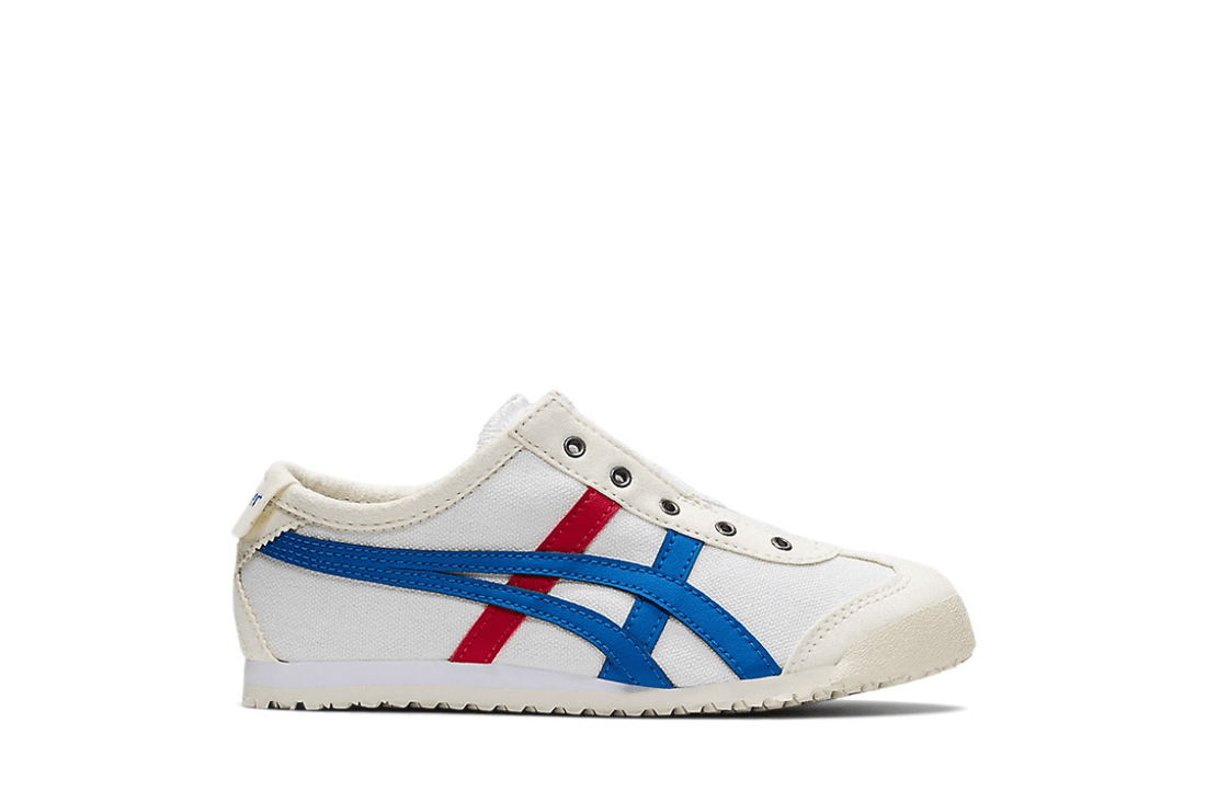 Tênis Onitsuka Tiger Mexico 66 Slip - On Kids Branco - Onitsuka Tiger - 1184A085.100 - 1