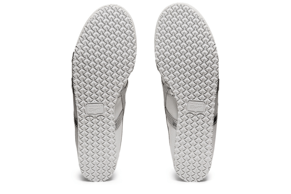 Tênis Onitsuka Tiger Mexico 66 Slip - On White Pure Silver Prateado - Onitsuka Tiger - 1183A962 - 101 - 1