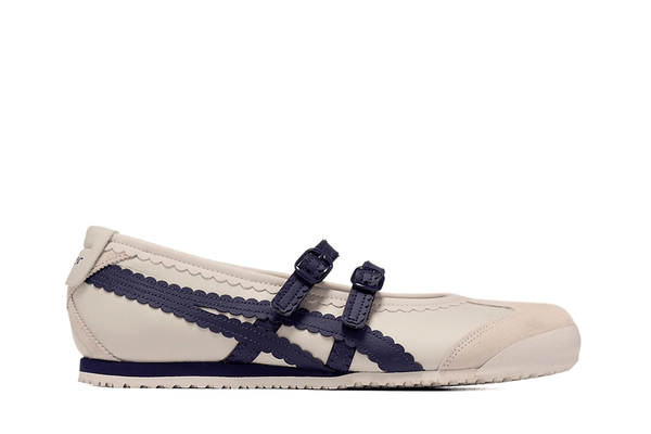 Onitsuka Tiger Onitsuka Tiger Mexico 66 TGRS Birch Peacoat tênis em bege original na LK Sneakers