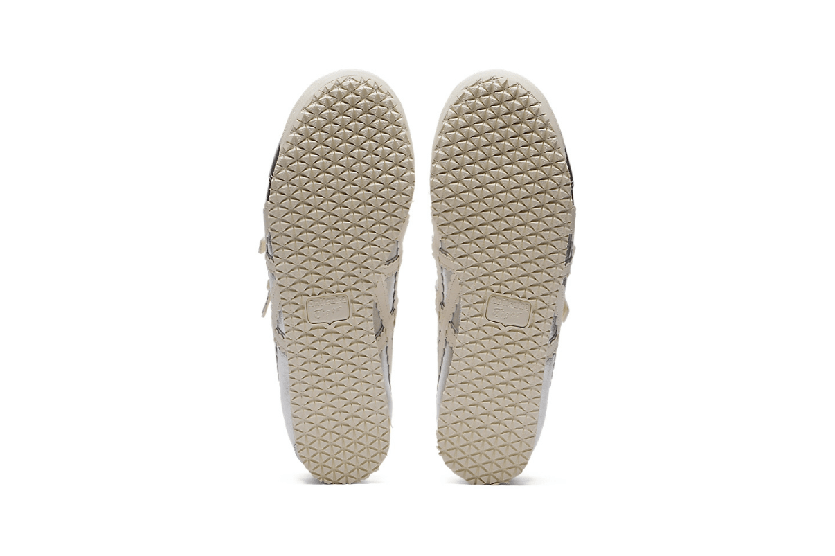 Tênis Onitsuka Tiger Mexico 66 TGRS Silver Cream Prateado - Onitsuka Tiger - 43774078386570