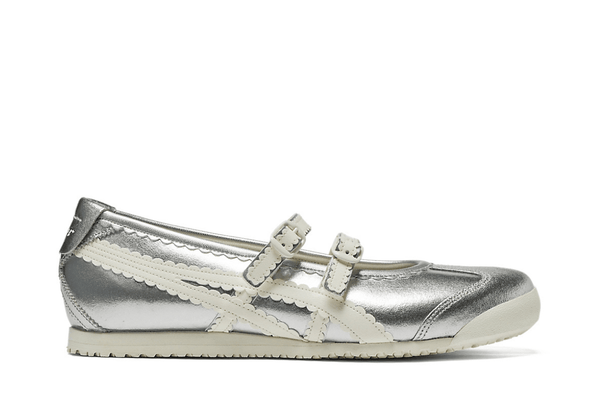 Onitsuka Tiger Onitsuka Tiger Mexico 66 TGRS Silver Cream Prateado tênis em silver original na LK Sneakers