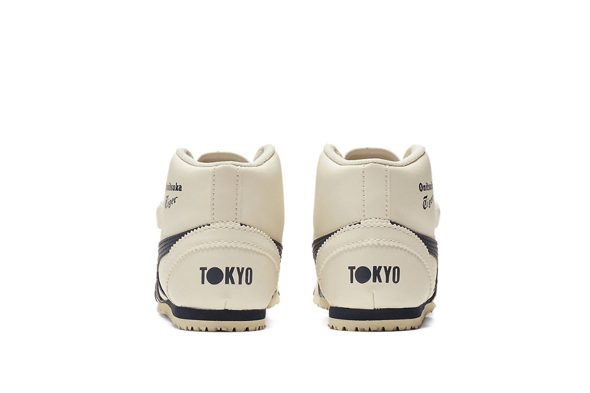 Tênis Onitsuka Tiger Mexico Mid Runner Kids Birch/India INK Bege - Onitsuka Tiger - 1184A002.200 - 1