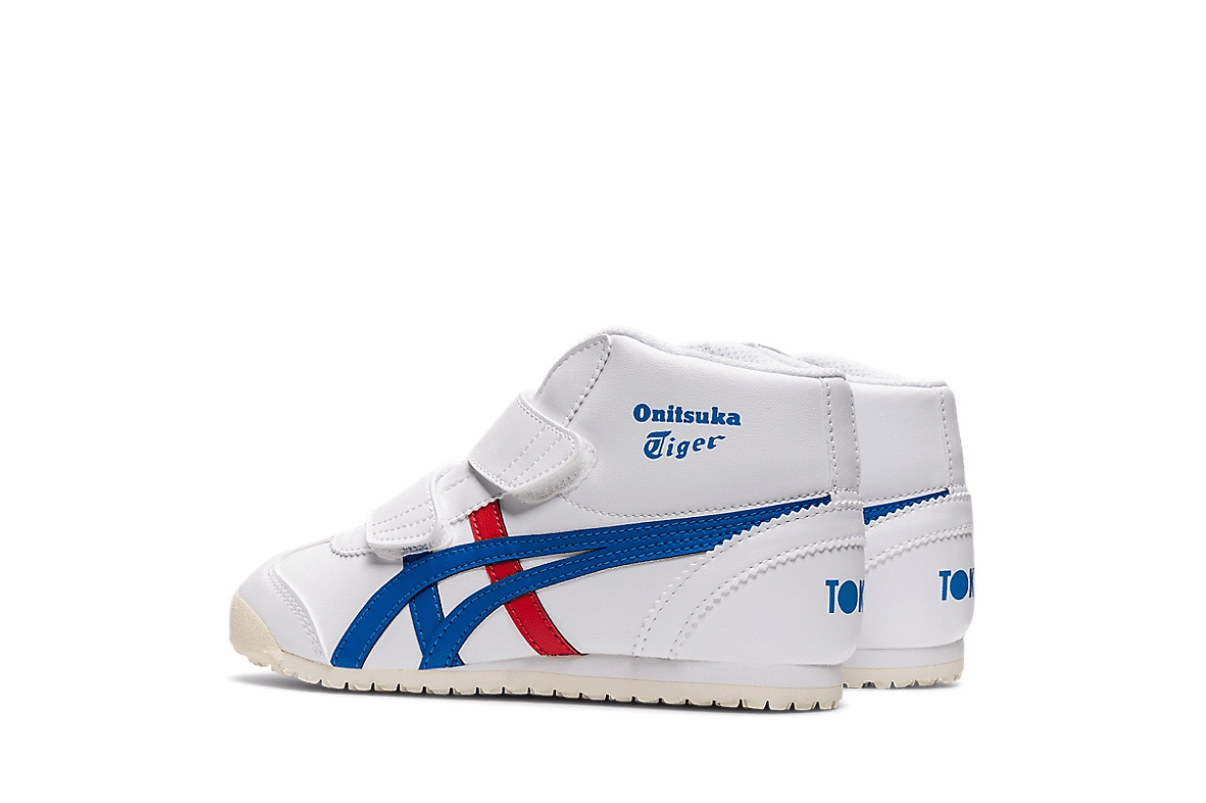 Tênis Onitsuka Tiger Mexico Mid Runner Kids White/Directoire Blue Branco - Onitsuka Tiger - 1184A002.100 - 1